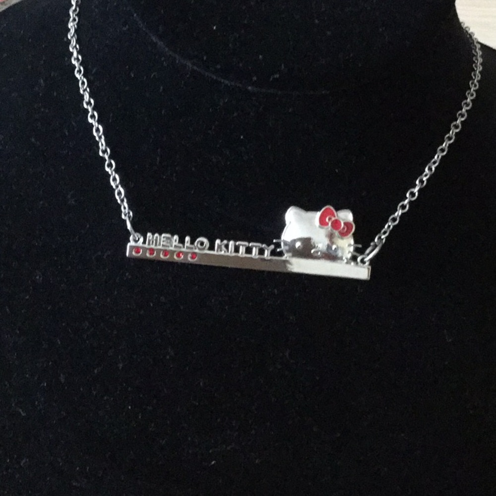 Hello Kitty necklace.